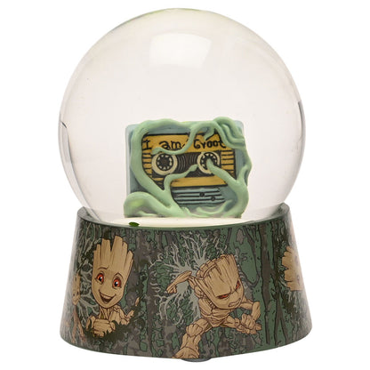 Bola de Neve Groot Guardiões da Galáxia Marvel