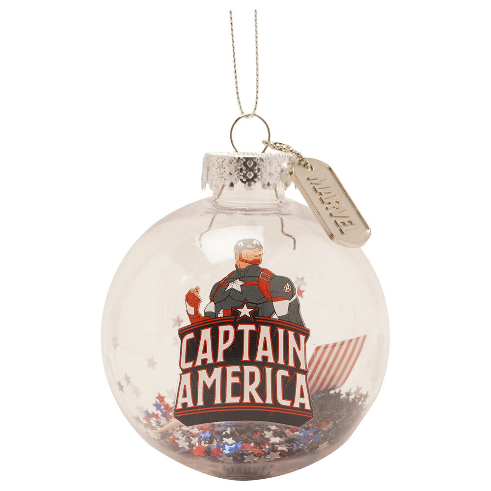 Set mit 7 Avengers Marvel Weihnachtskugeln