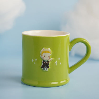 Tazza da 340 ml con rilievo di Draco Malfoy di Harry Potter