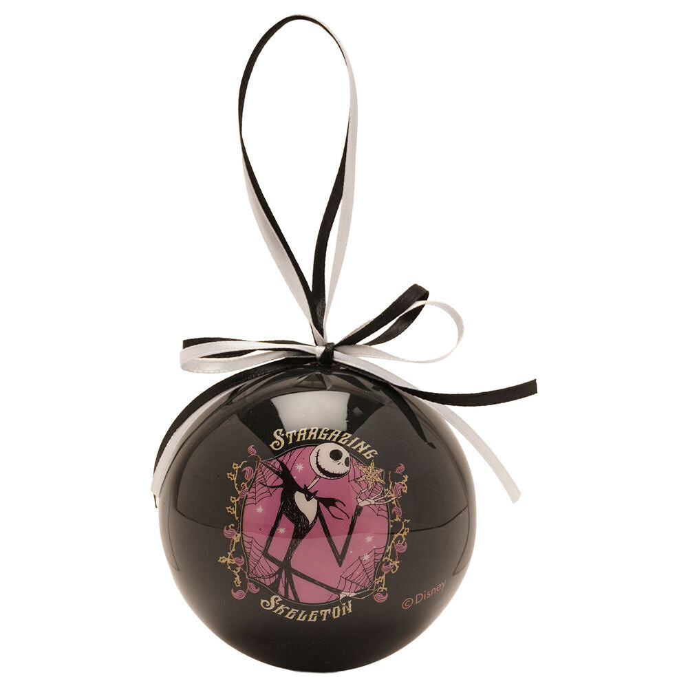 Set mit 4 Weihnachtskugeln aus dem Disney Motiv „Nightmare Before Christmas“
