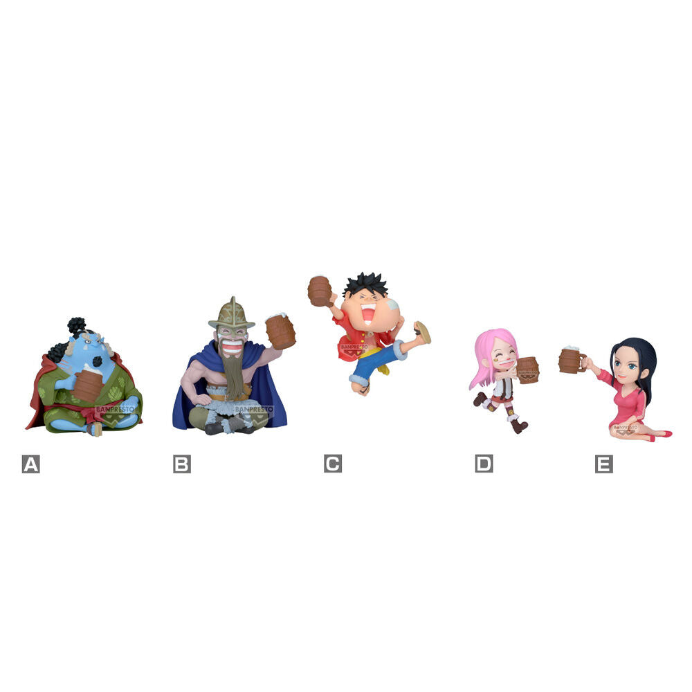 world collectable figure banquet 1 one piece 7cm assorted