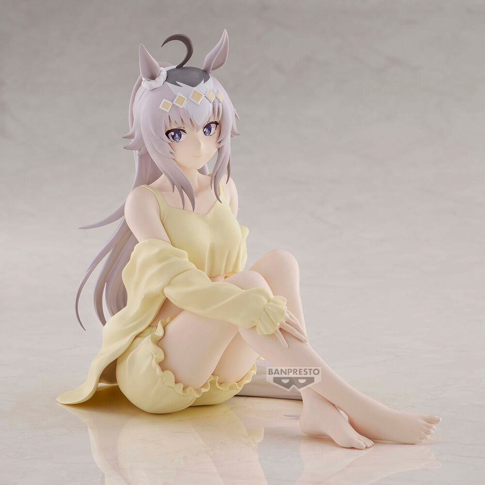 Figure Oguri Cap Relax time Umamusume Cinderella Gray 14cm