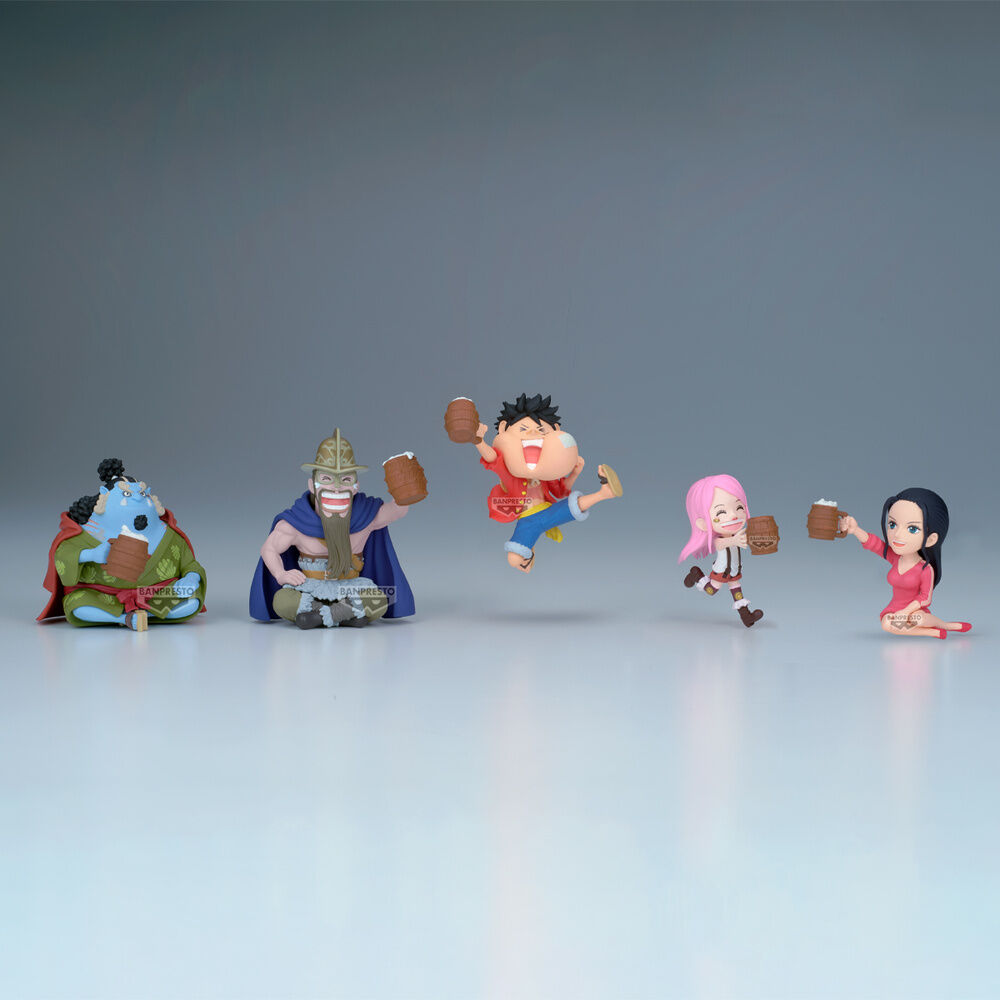 Bankiet z figurkami kolekcjonerskimi World Collectable Figure 1 jeden element 7 cm różne kolory
