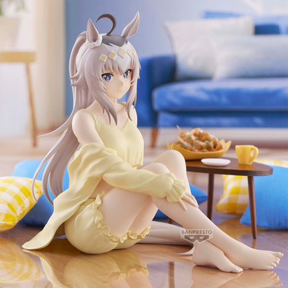 Figure Oguri Cap Relax time Umamusume Cinderella Gray 14cm
