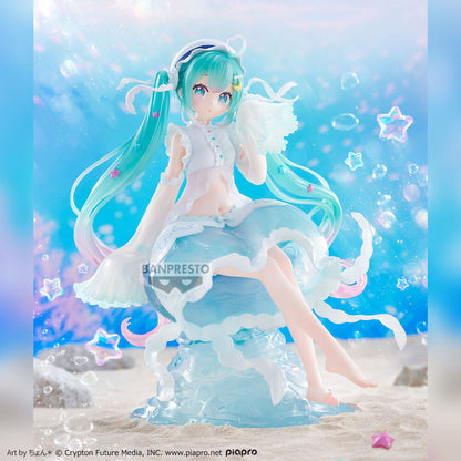 Hatsune Miku Clearluxe Jellyfish Vocaloid Figure 20cm