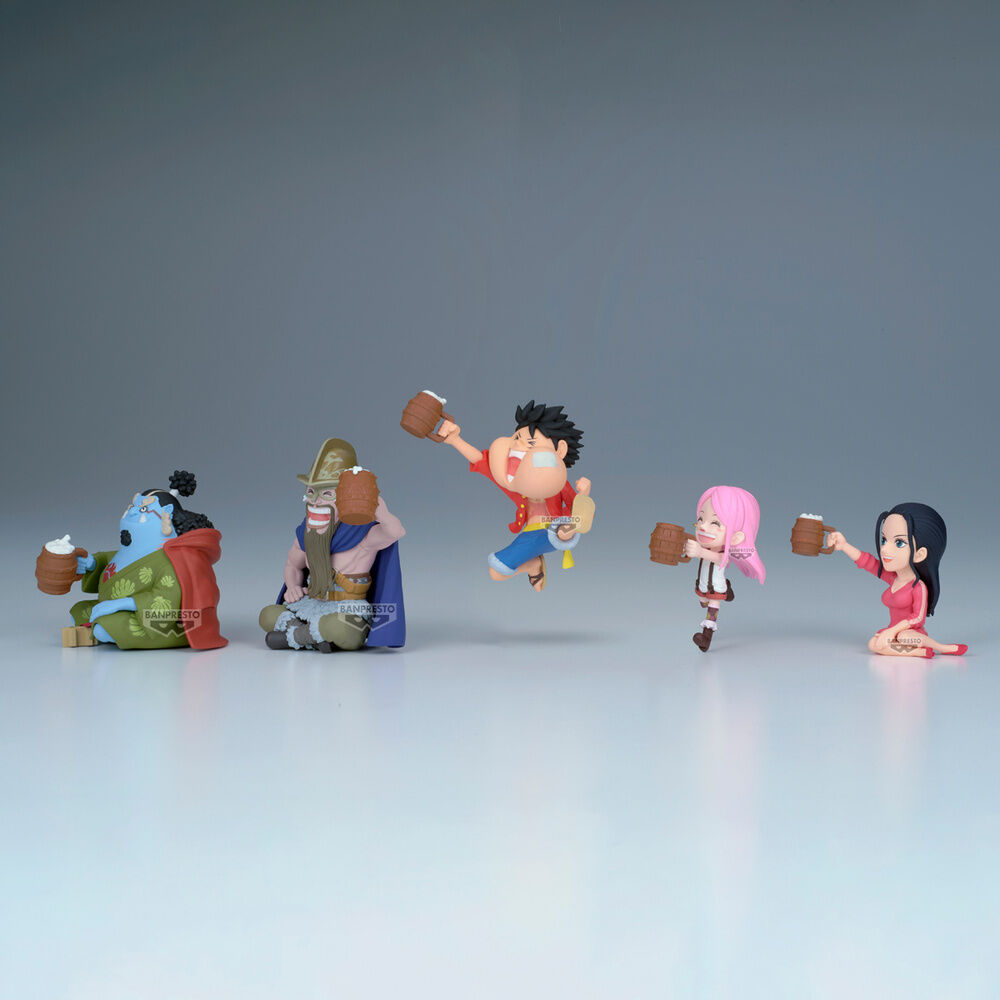 Bankiet z figurkami kolekcjonerskimi World Collectable Figure 1 jeden element 7 cm różne kolory