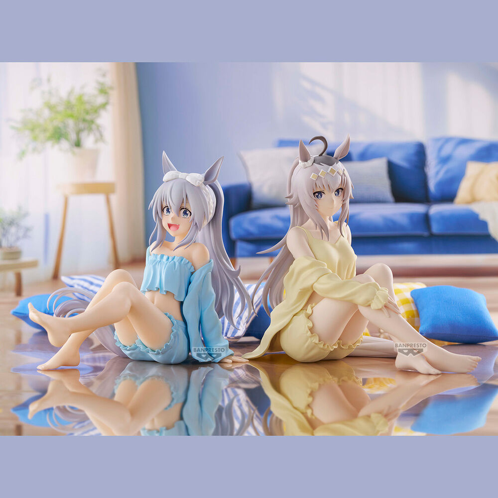Figure Oguri Cap Relax time Umamusume Cinderella Gray 14cm