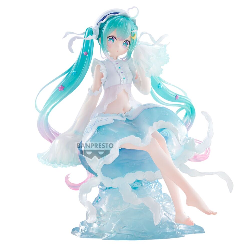 hatsune miku clearluxe jellyfish vocaloid figure 20cm