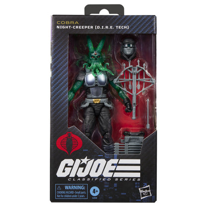 night creeper figure dire tech classified series cobra gi joe 15cm