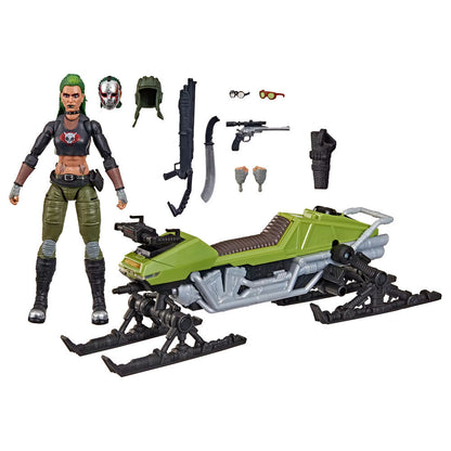 Zanya e Dreadnok Camaleão Série Classificada Cobra G I Joe Figura 15cm