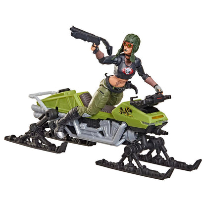 Zanya e Dreadnok Camaleão Série Classificada Cobra G I Joe Figura 15cm