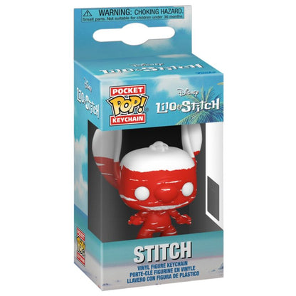 pocket pop disney lilo & stitch keychain  stitch badness level