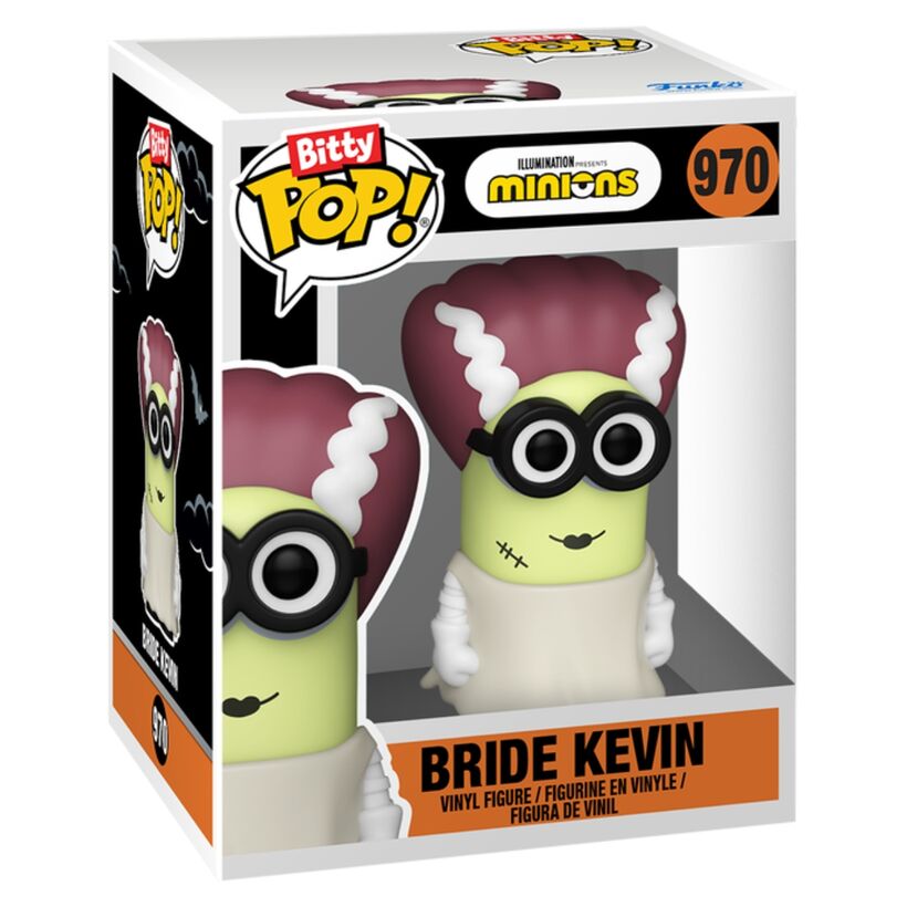 Blister 2 figures Bitty POP Minions Kevin & Eye