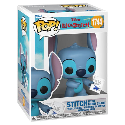 Disney Lilo & Stitch POP Figure - Stitch with Mood Chart 5 1 Chase