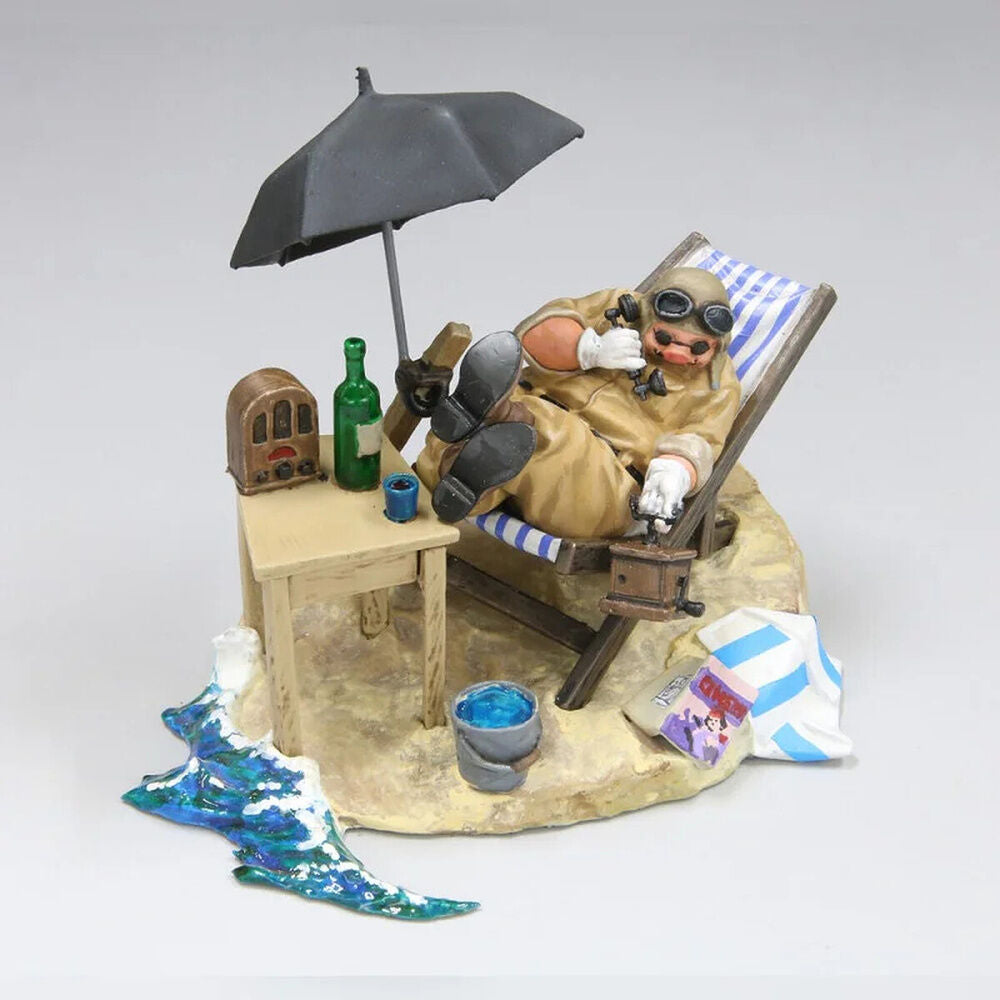 model kit porco in his hideout porco rosso