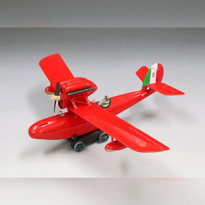 Modellbausatz Savoia S 21F ver 2 Wasserflugzeug + Figur Gina Porco Rosso