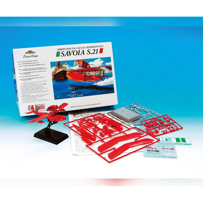 Model Kit Savoia S.21 Seaplane Porco Rosso