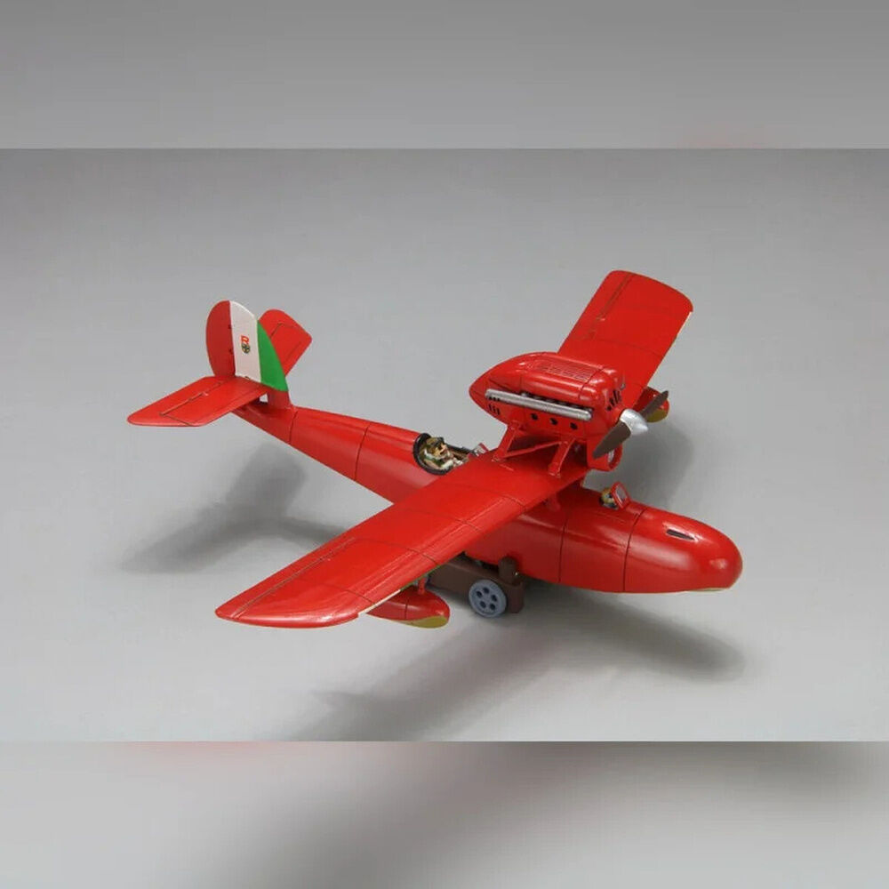 Modellbausatz Savoia S 21F ver 2 Wasserflugzeug + Figur Porco Porco Rosso