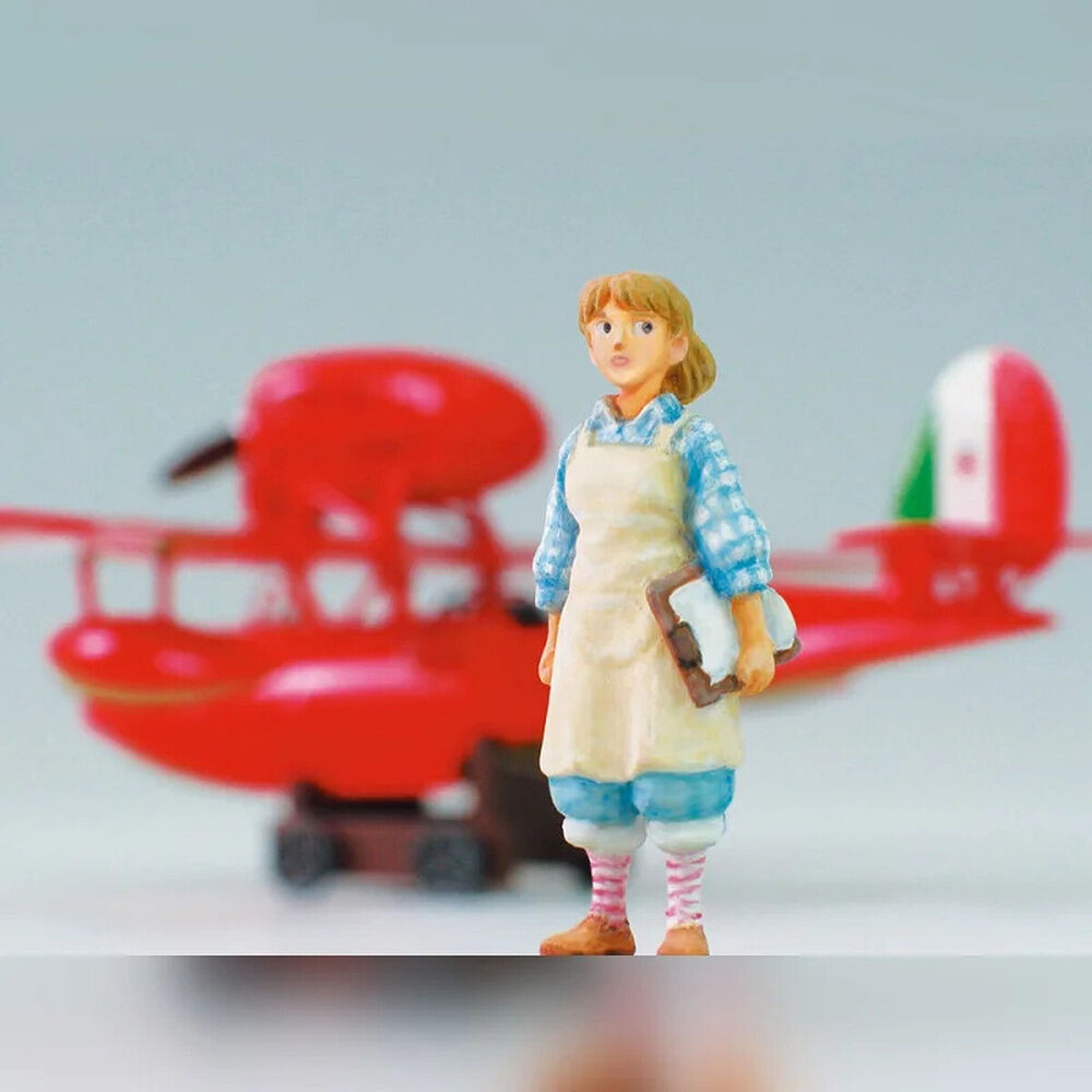 model kit savoia s21f ver2 seaplane  figure fio piccolo porco rosso