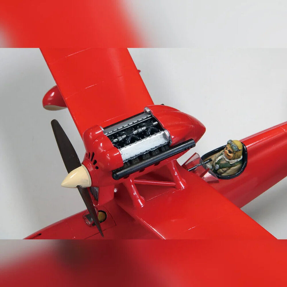 Modellbausatz Savoia S 21F ver 2 Wasserflugzeug + Figur Gina Porco Rosso