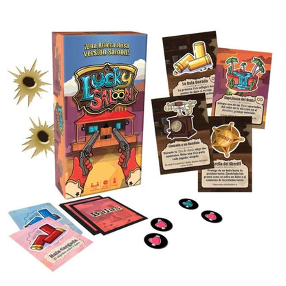 Lucky Salon card game (Spanish)