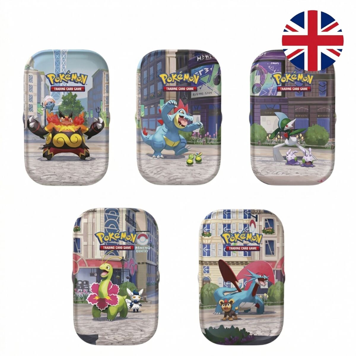 mini tin summer ex pokemon card game (english) assorted