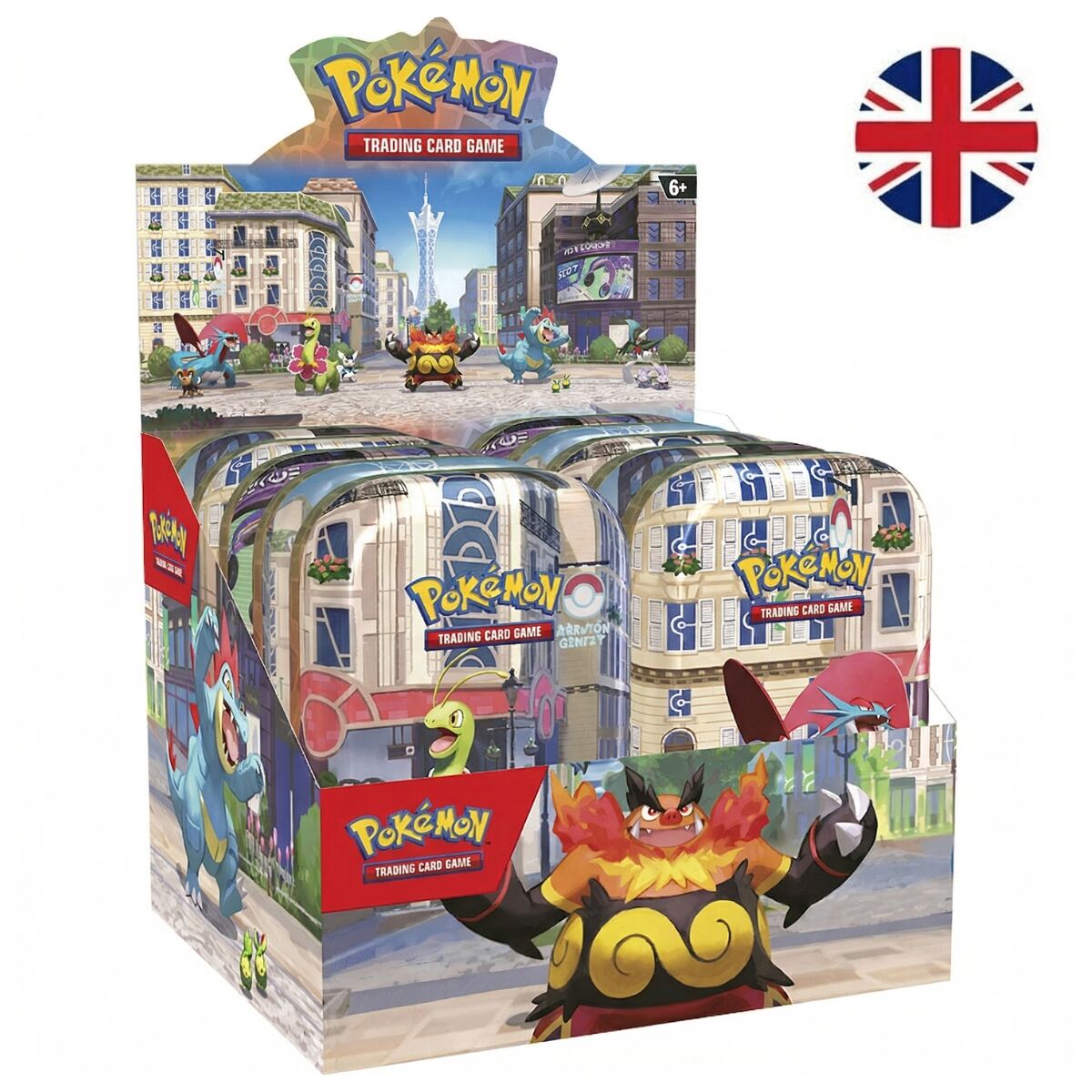 Mini Tin Summer ex Pokemon card game (English) assorted