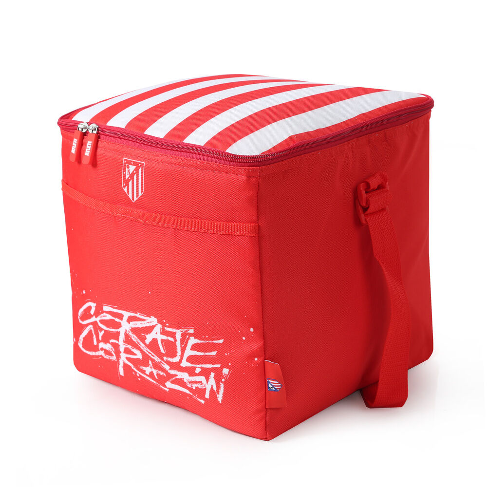 atletico de madrid foldable thermal lunch bag 20000ml
