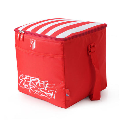 atletico de madrid foldable thermal lunch bag 20000ml