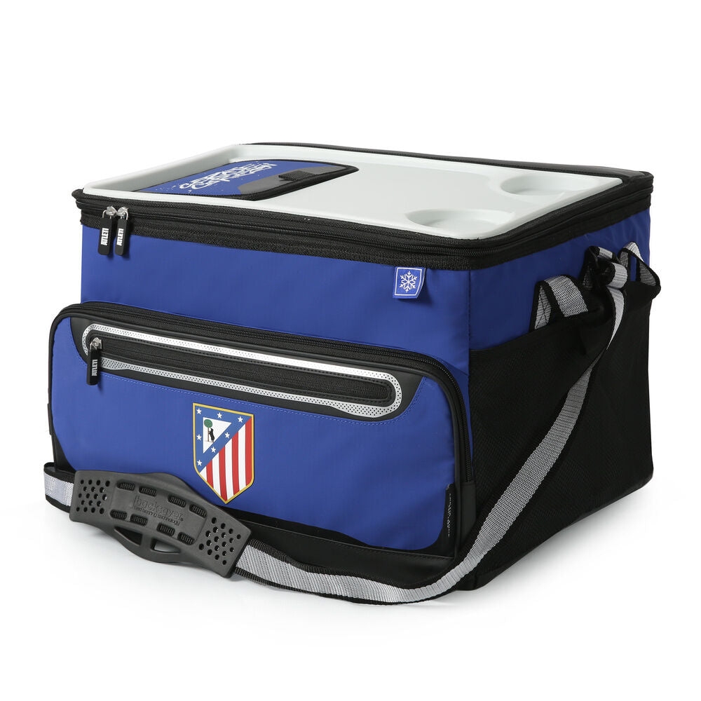 atletico de madrid foldable lunch bag