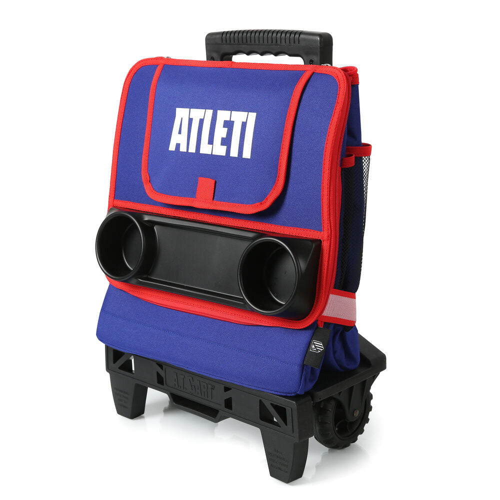 Bolsa de almuerzo con carrito y ruedas del Atlético de Madrid