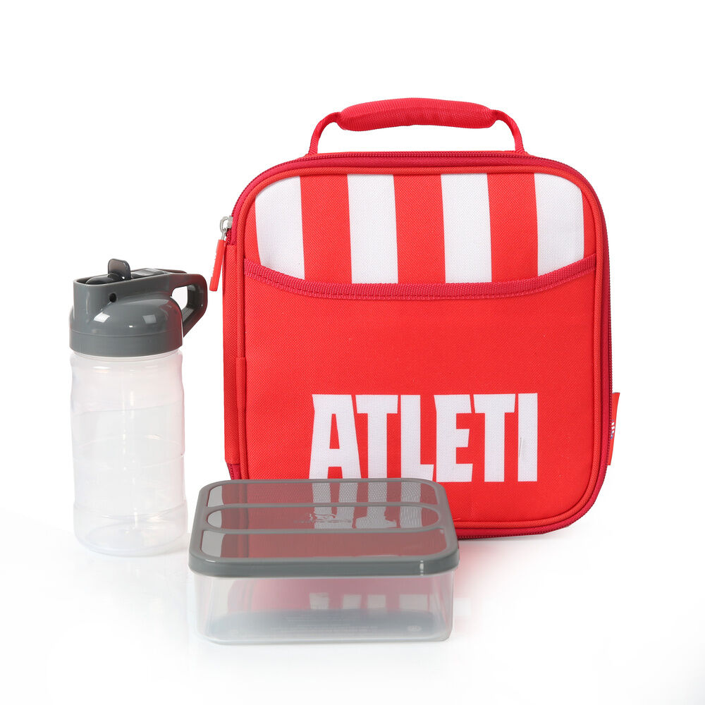 Atletico de Madrid insulated lunch bag/bottle/Tupperware