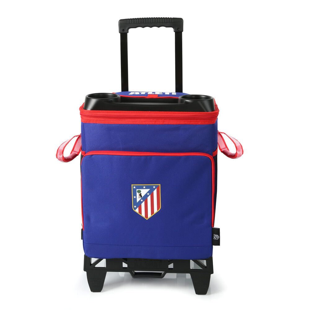 Bolsa de almuerzo con carrito y ruedas del Atlético de Madrid