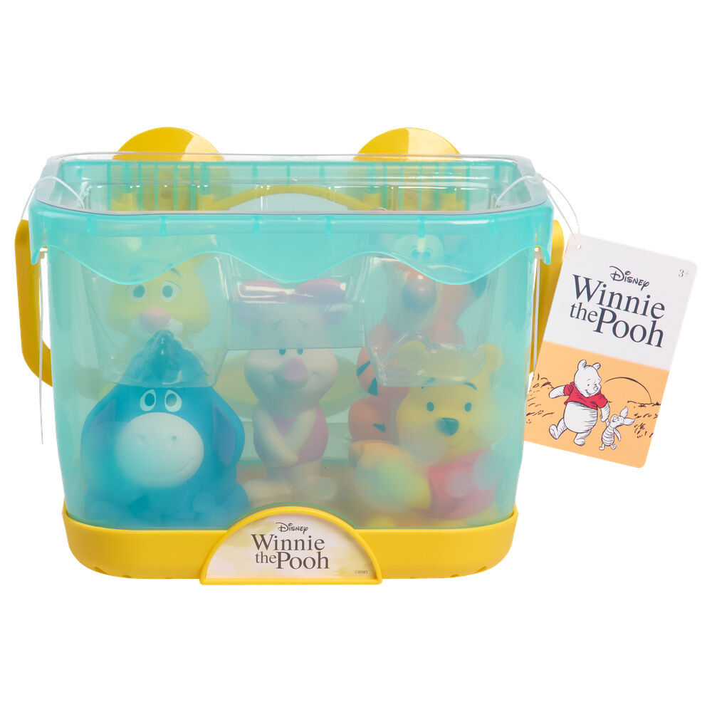 Disney Winnie the Pooh 5 Figure Bathroom Set