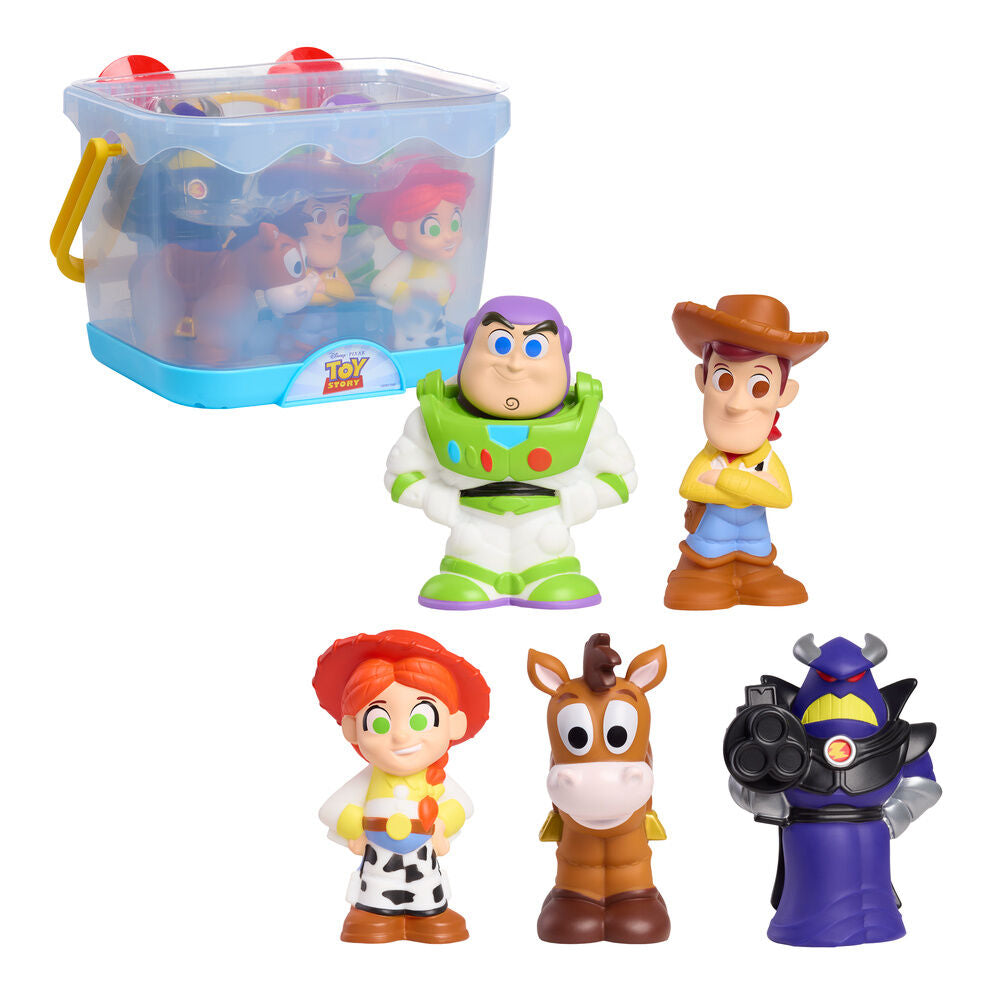 Zestaw 5 figurek łazienkowych Toy Story Disney Pixar