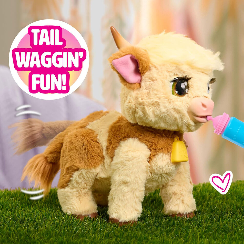 FurReal Maggie Cow Interactive Plush