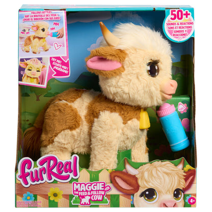 furreal maggie cow interactive plush