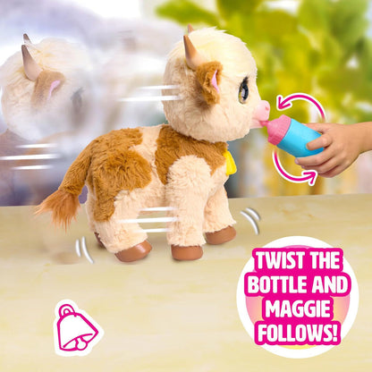 FurReal Maggie Cow Interactive Plush