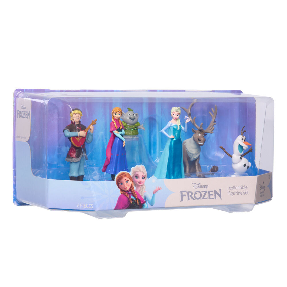 Blister pack of 6 Frozen Disney figures