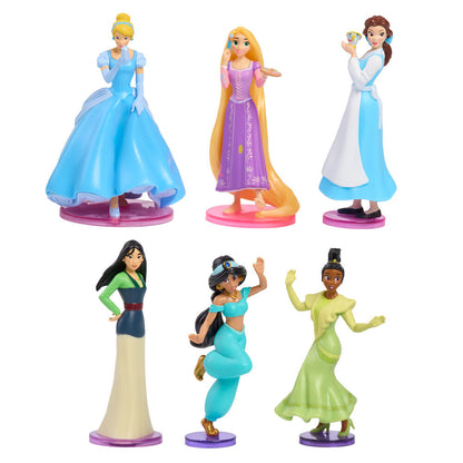 blister pack of 6 disney princess figures