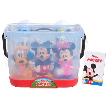 Conjunto de 5 figuras de banheiro do Mickey e seus amigos da Disney