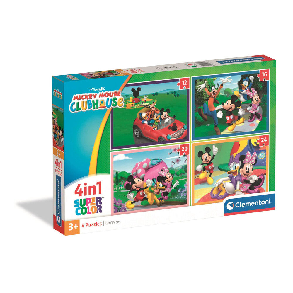 mickey mouse clubhouse mickey disney puzzle 12 16 20 24pcs
