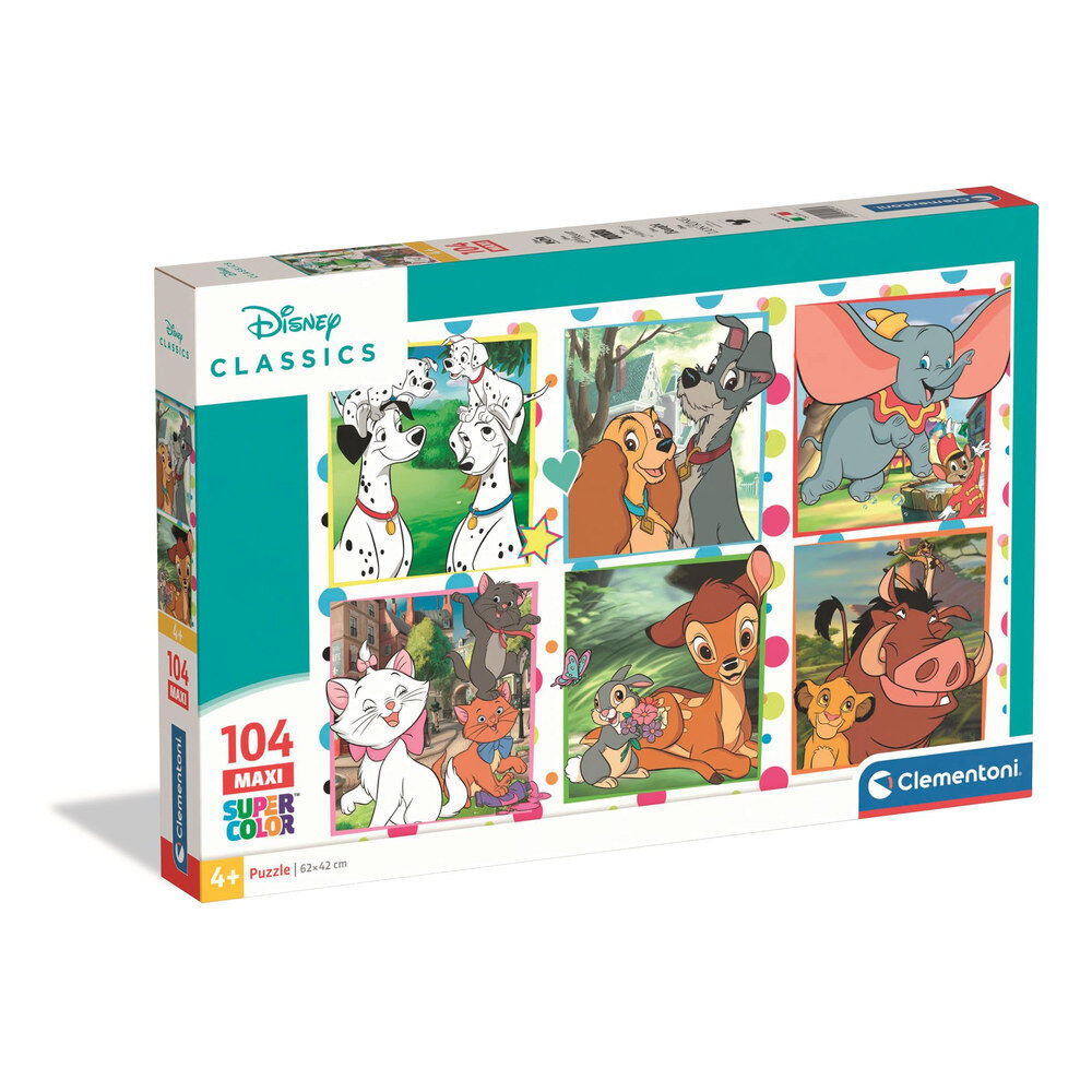 disney classic maxi puzzle 104 pieces