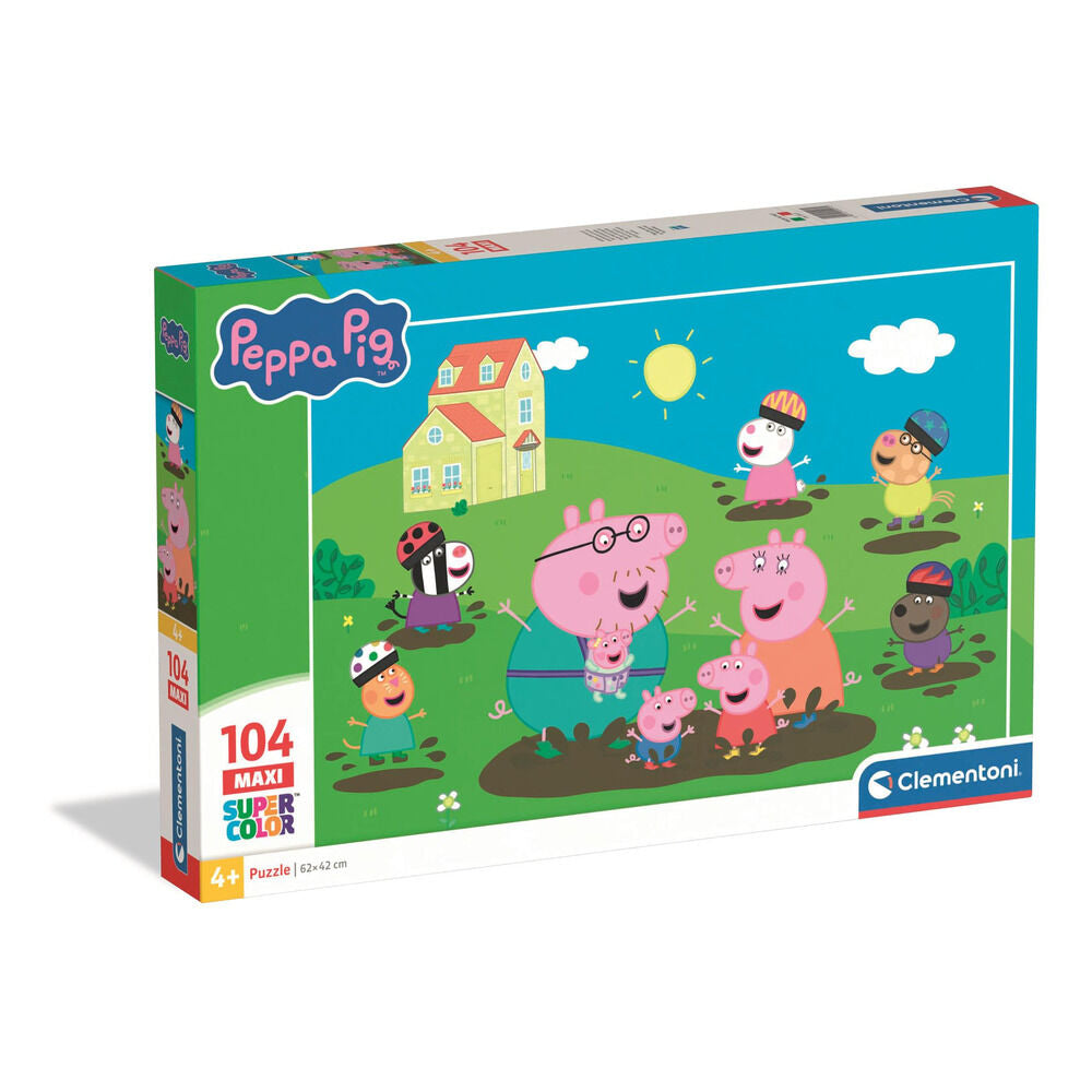 peppa pig maxi puzzle 104pcs