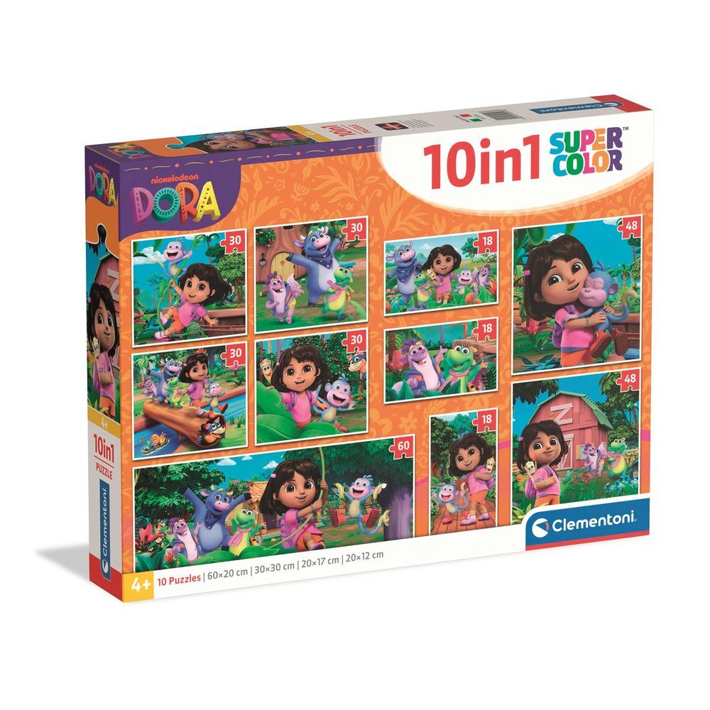 dora the explorer 10 in 1 puzzle