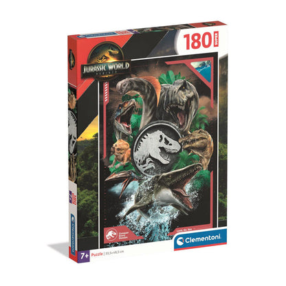 super jurassic world puzzle 180 pieces
