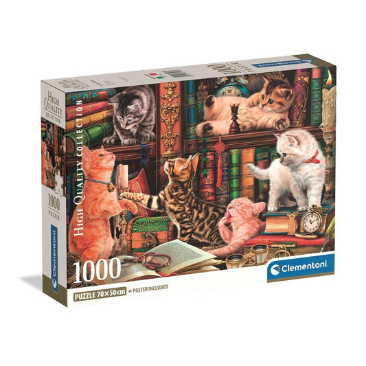 curious whiskers puzzle 1000pcs