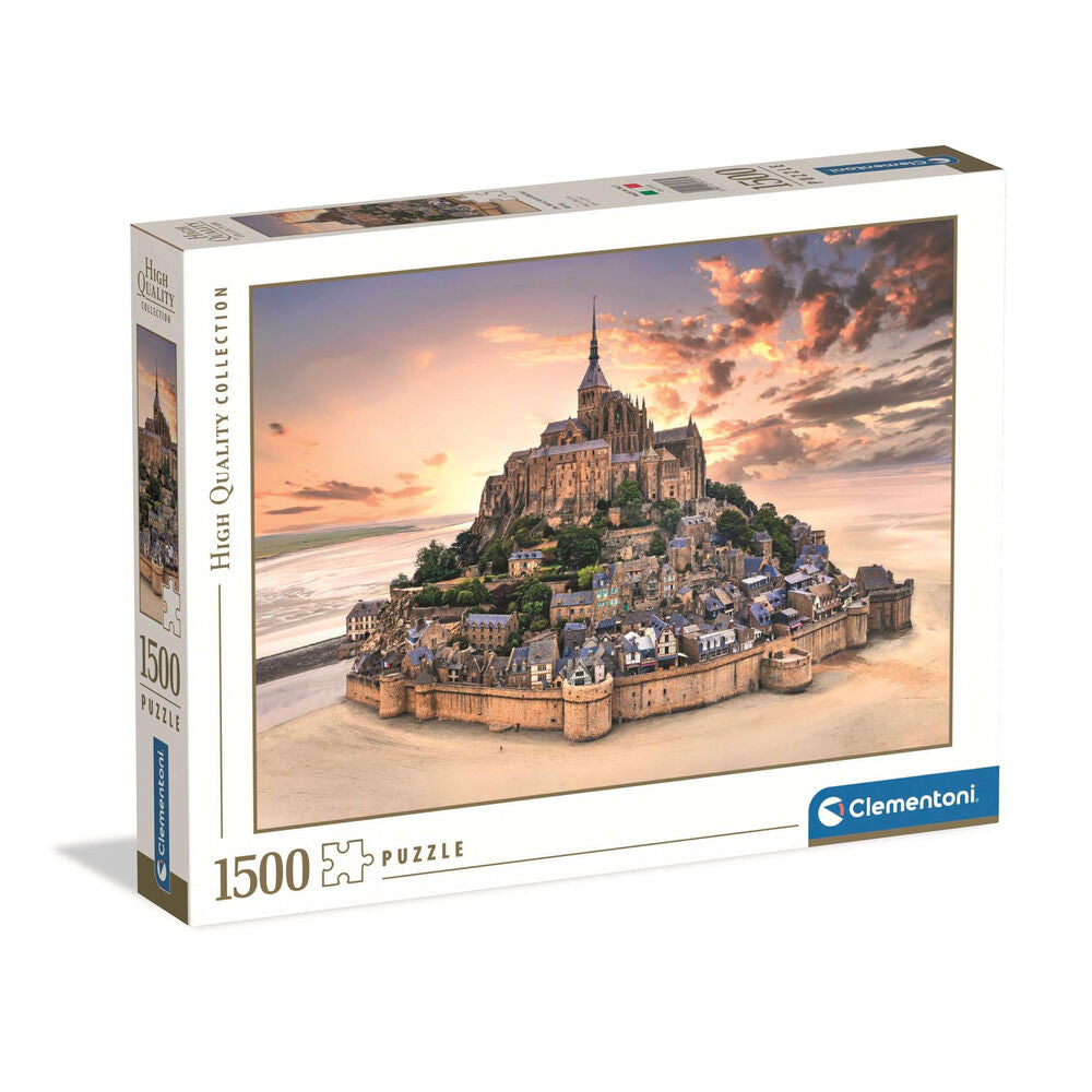 puzzle the mont saint michel risin 1500 pieces
