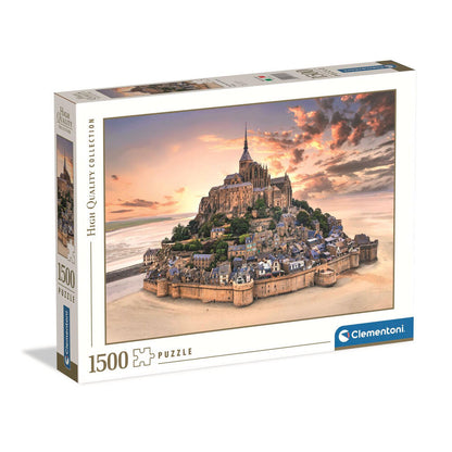 puzzle the mont saint michel risin 1500 pieces