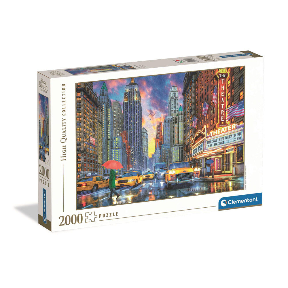 rainy manhattan puzzle 2000pcs